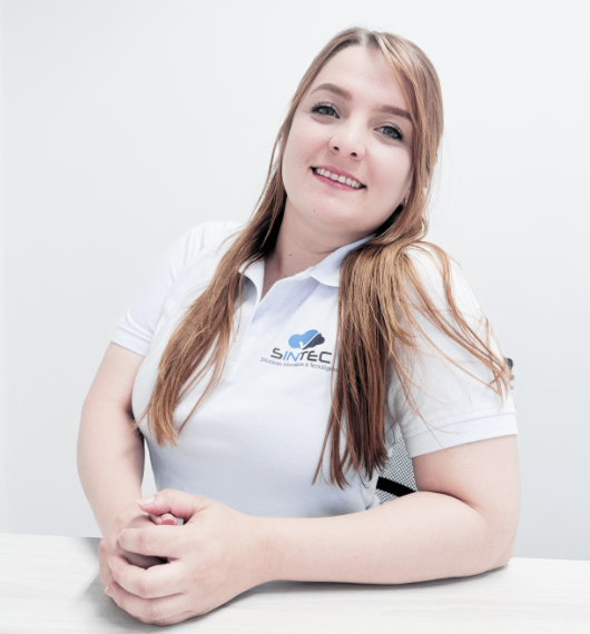 Daniela Echeverry, equipo de SINTEC